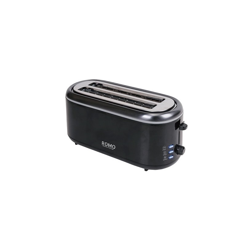 ROMO TOSTADOR RO-T1300N 1300W 2 RANURAS NEGRO