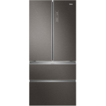 HAIER FRIGO HB18FGSAAA INOX N/F 2P+2CAJ 190X83 A++