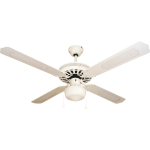 BASTILIPO VENTILADOR TECHO LUZ  AYAMONTE 132CM BLA