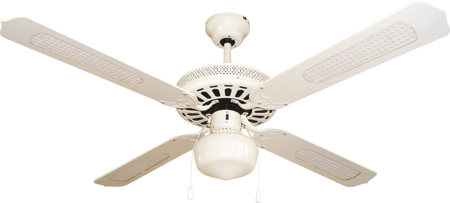 BASTILIPO VENTILADOR TECHO LUZ AYAMONTE 132CM BLA