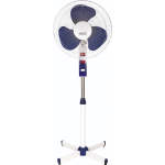 SVAN VENTILADOR SVVE16P4 PIE CRUZ 50W BLANCO