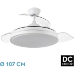 ABRILA VENT.TECHO DC ESCORPION 59W 3ASPAS RETRACT