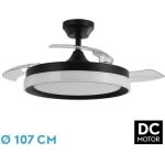 ABRILA VENT.TECHO DC ZENIT 72W 3ASPAS RETRACTIL N