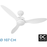 ABRILA VENT TECHO DC SERPA 24w 3aspas blanco