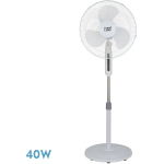 ABRILA VENTILADOR PIE ETESIO blanco 3vel40w 3aspas