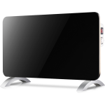 SVAN RADIADOR PLANO SVCA10CN 1000W CRISTAL NEGRO