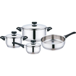BASTILIPO BATERIA DE COCINA SUIZA  9PIEZAS INOX