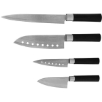 CECOTEC Cuchillos Santoku SET 4 Ref.01002