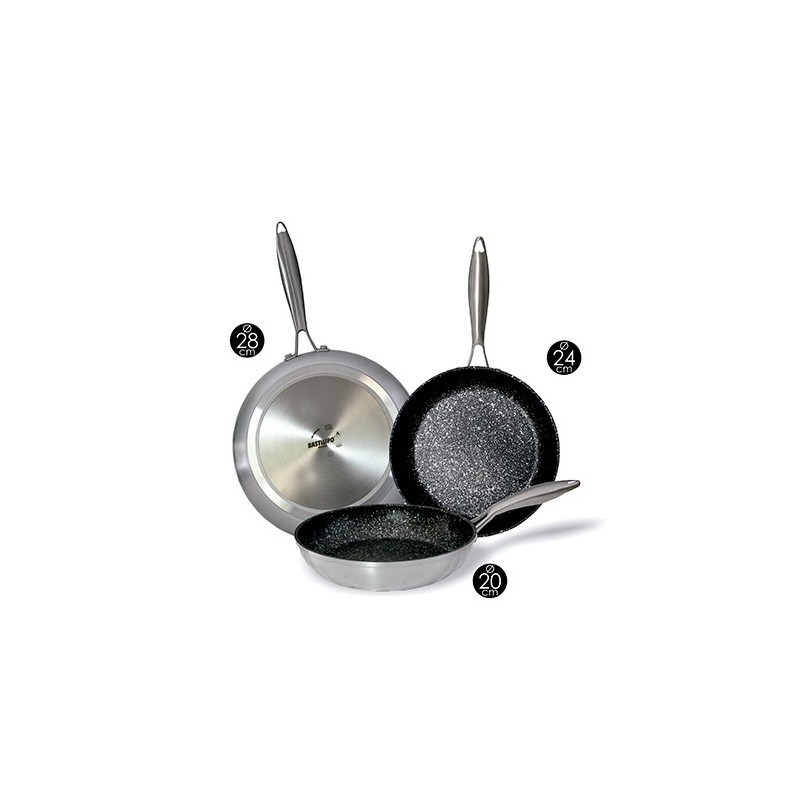 BASTILIPO SARTEN TITANIUM-PRO 24CM