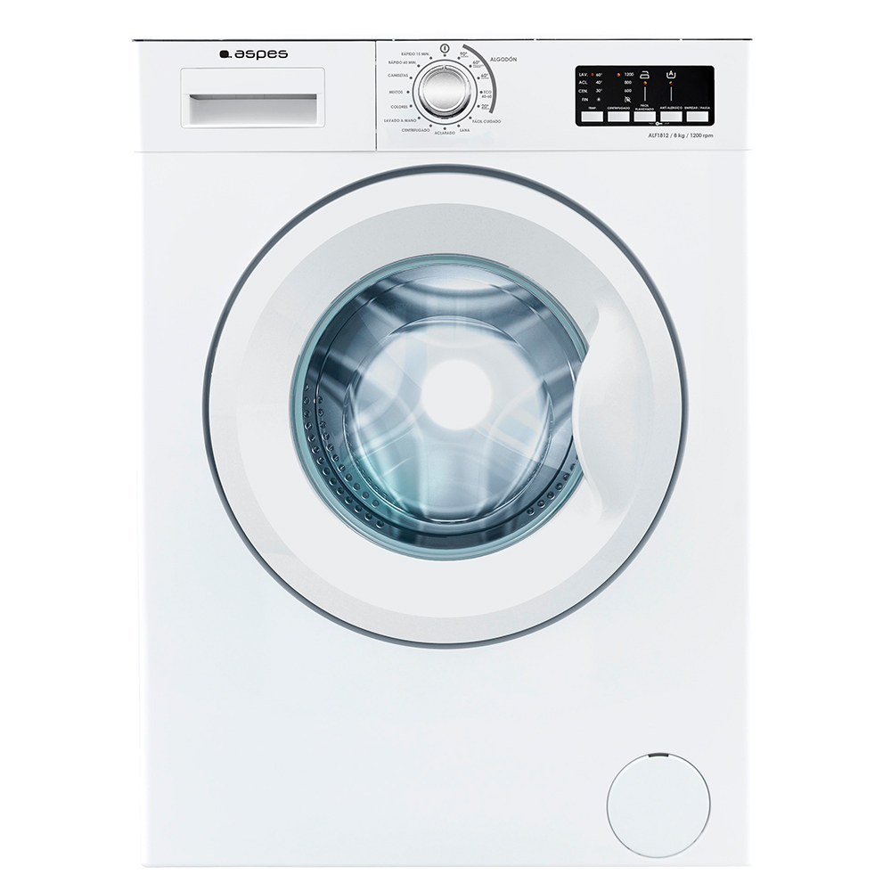 ASPES LAVADORA ALF1812 C/F 8kG A+++ 1200RPM BLANCA