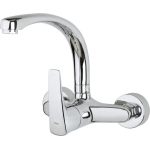 TEKA GRIFO MB2 024 MONOMANDO MURAL CROMO 4002402