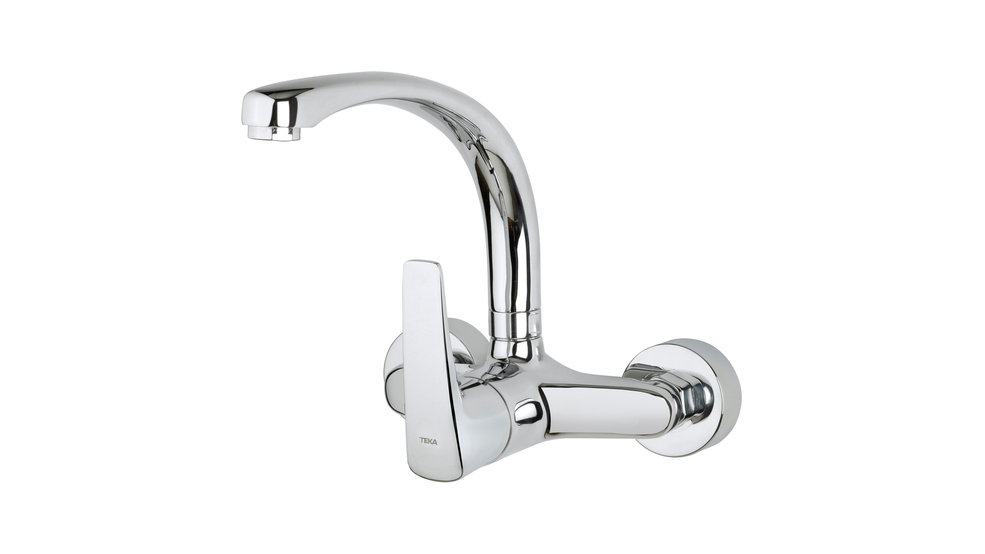 TEKA GRIFO MB2 024 MONOMANDO MURAL CROMO 4002402