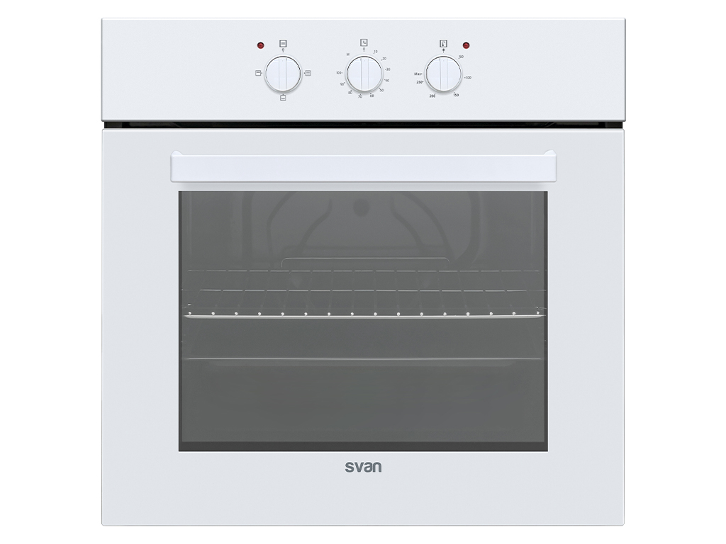 SVAN HORNO SVH094B1 BLANCO 3PROGRAMS MECANICO