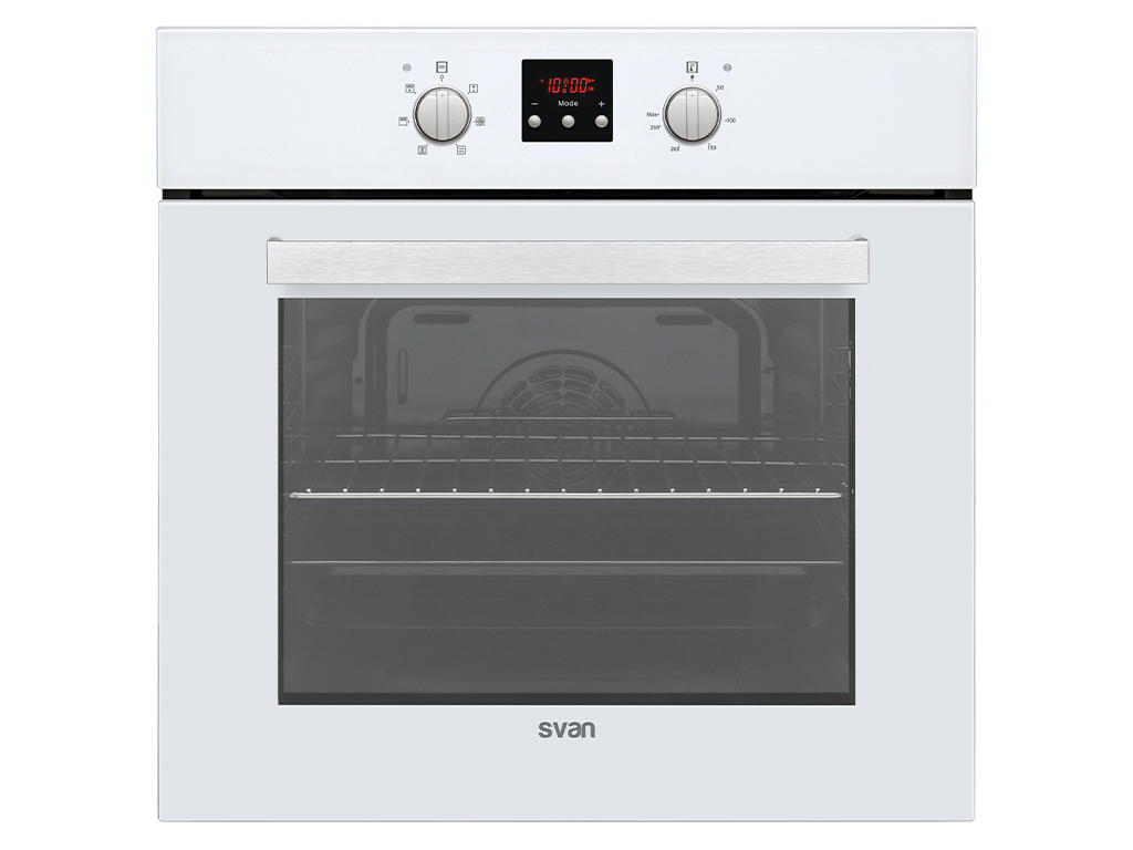 SVAN HORNO SVH124B1 MULTIF.CRISTAL BLANCO 5 FUNCI