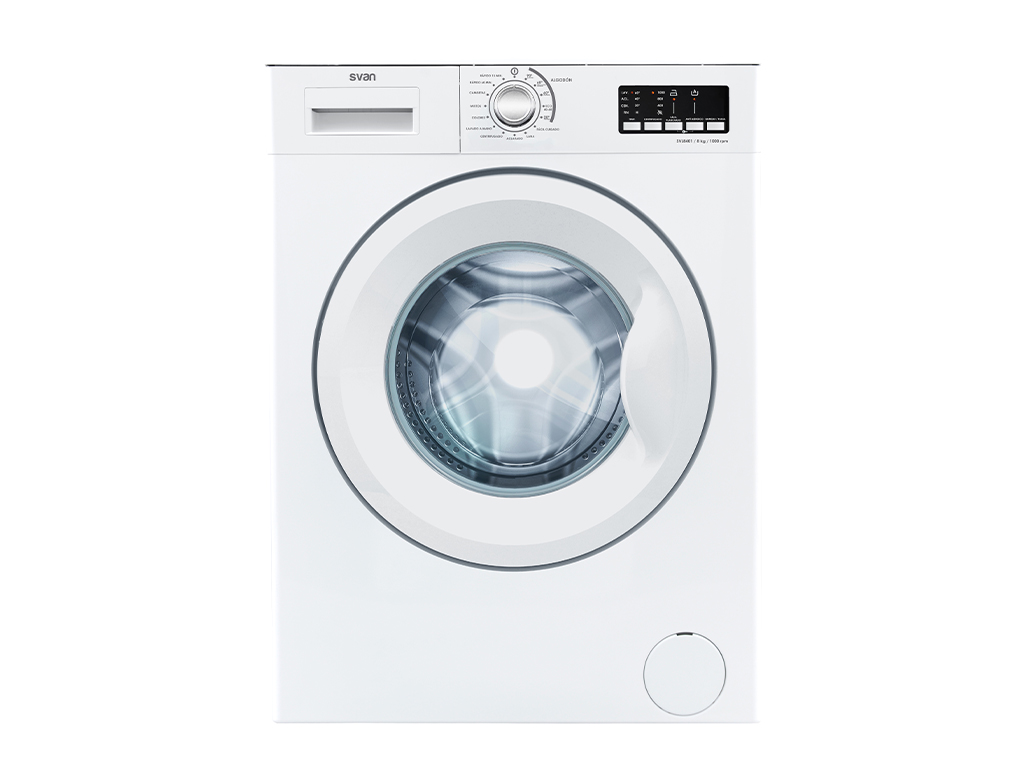 SVAN LAVADORA SVL8401 C/F 8KG 1000RPM A+++TAPA DES
