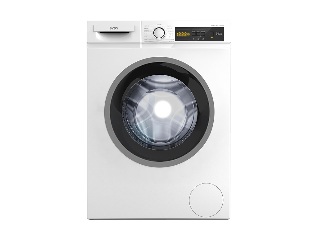 SVAN LAVADORA SVL843 8KG 1200RPM A+++ BLANCO DISPL