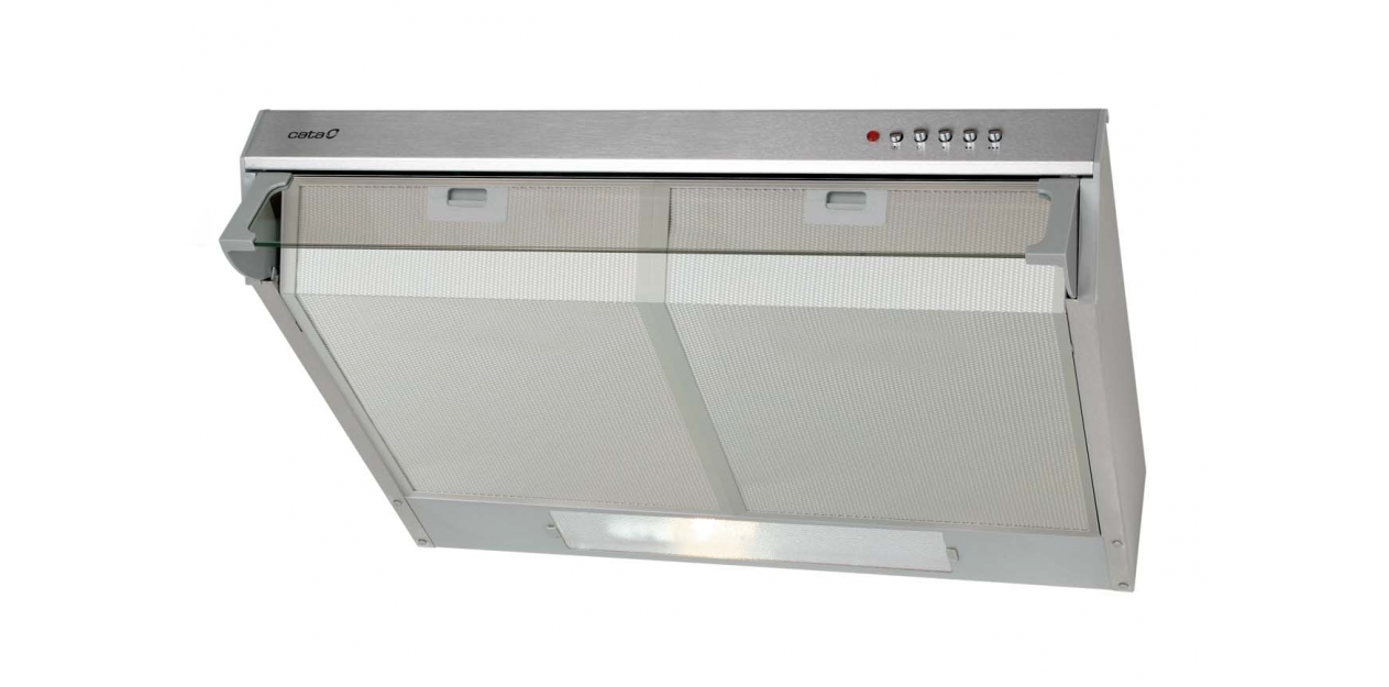 CATA CAMPANA F-2260 X L CONVENCIONAL 2MOTORES INOX