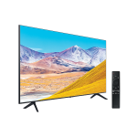 SAMSUNG LED UE55TU8005KXXC 55 pulgadas 4K UHD HDR 10+ televisión en sala de estar moderna