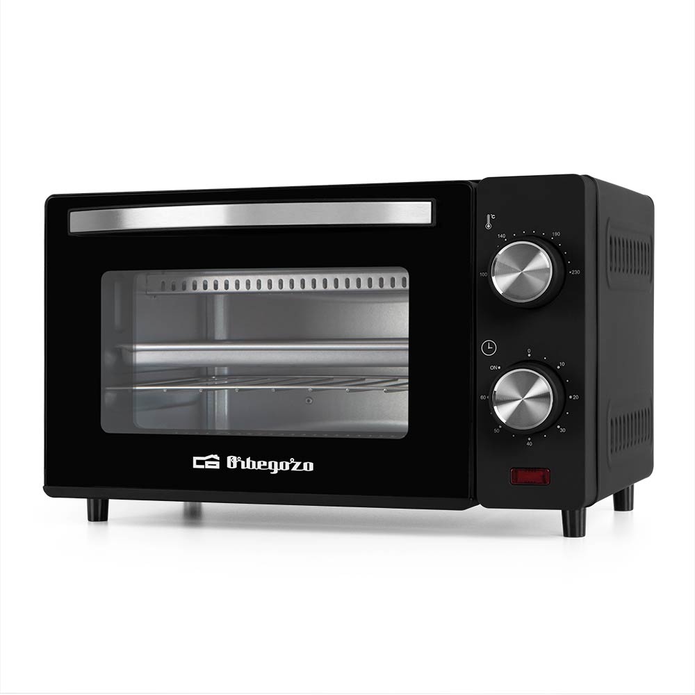ORBEGOZO MINI-HORNO HO980 10/L NEGRO 650/W