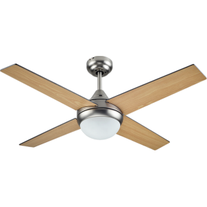 BASTILIPO VENTILADOR MOJACAR NIQUEL LED TECHO