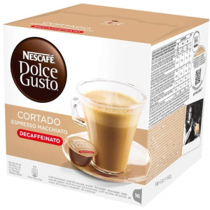 PACK DOLCE GUSTO CORTADO DESCAFEINADO 16U